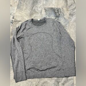lululemon athletica Gray Long Sleeve Tee